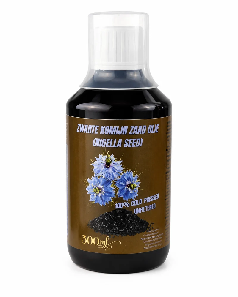 Aceite de semillas de comino negro 300 ml Mezcla de hierbas para pájaros