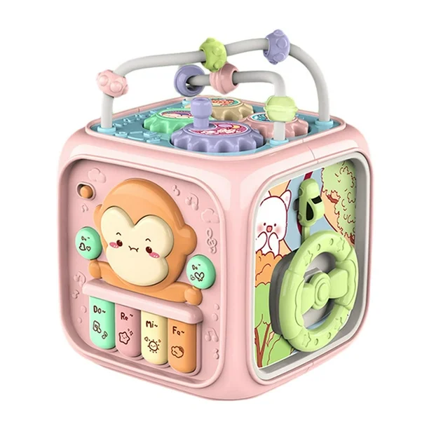 Cubo Interactivo de Actividades 7 en 1 para Niños