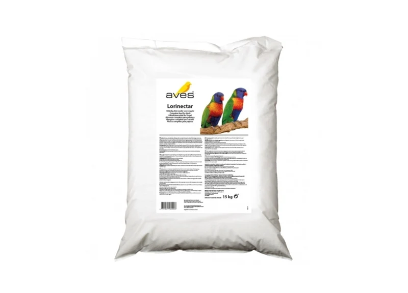 Aves Lorinectar 15 kg - alimento completamente soluble en agua para loris