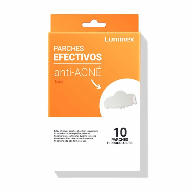 Pack de 10 Parches Anti-Acne para Nariz Luminex