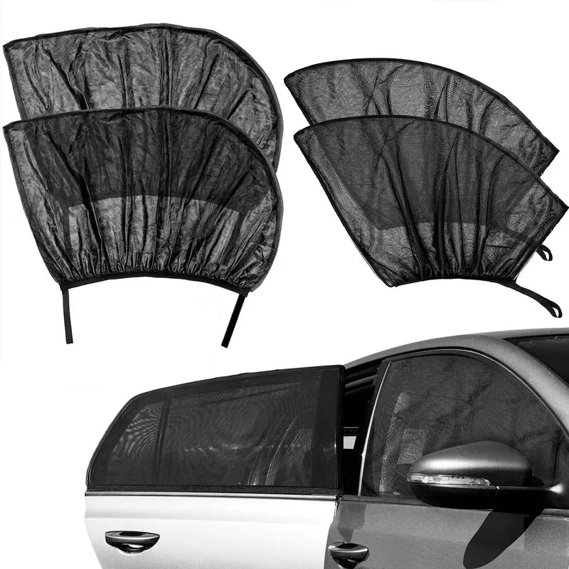 Parasol Universal Envolvente para Auto 4 Piezas