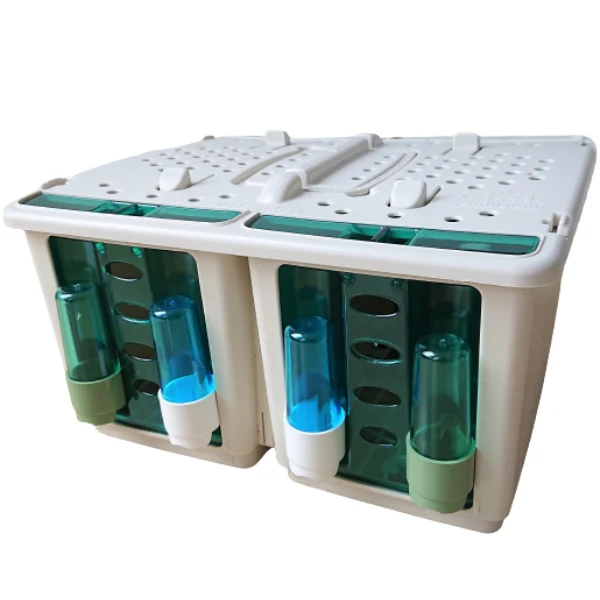 Caja de transporte con tapa de 2 compartimentos "NUVOLA 2" (NZ85) sta