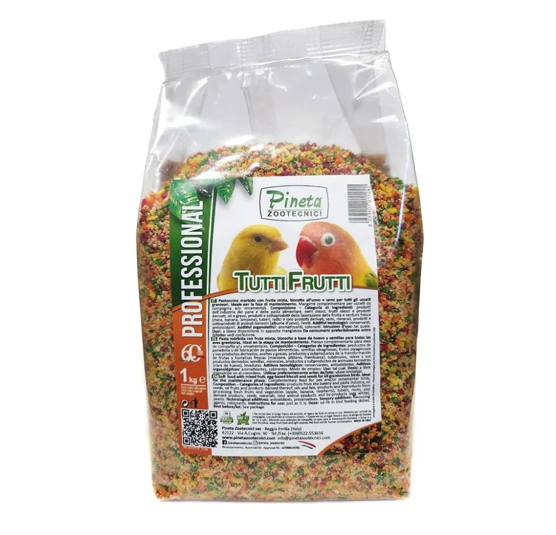 Paté de Frutas Tropicales Tutti Frutti 5kg - Pineta Zootecnisi
