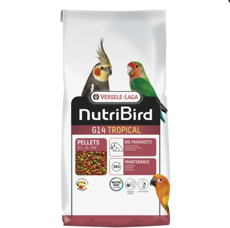 NutriBird G14 Tropical 3 Kg - Alimento Pellet