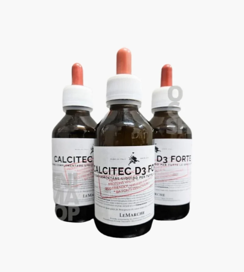 Calcitech - D3 - Forte 100 ml Unica (Calcio líquido, vitaminas D3)