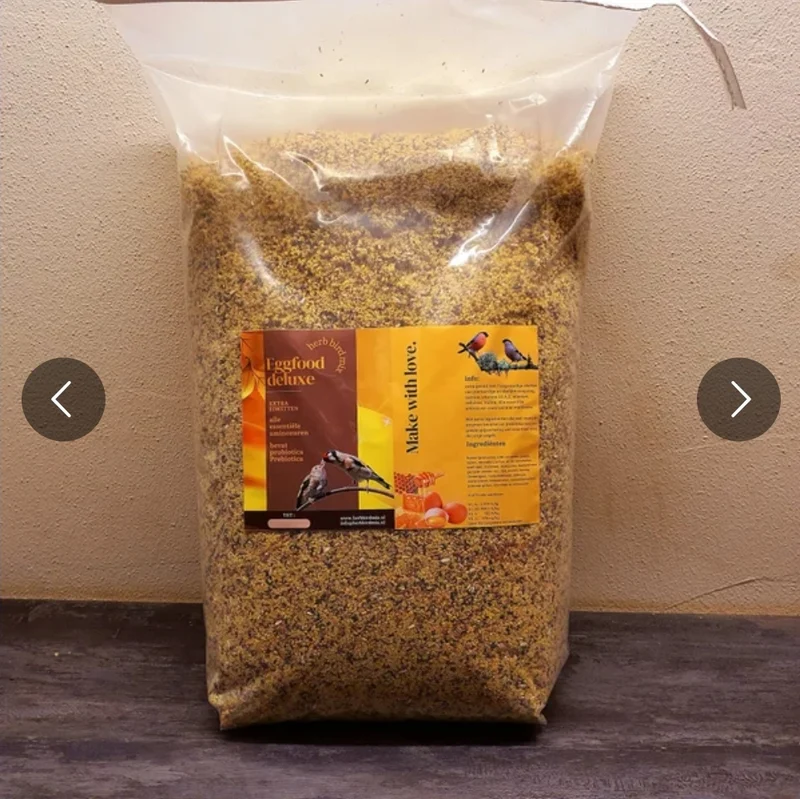 Eggfood Deluxe 10kg 14,2% Proteínas (+ Diente De León, Levadura De Cerveza, Gusanos De Seda...)