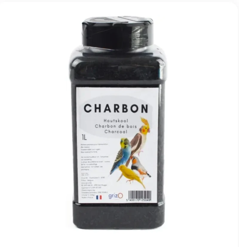 Carbón vegetal 250 gramos - 1L Grizo