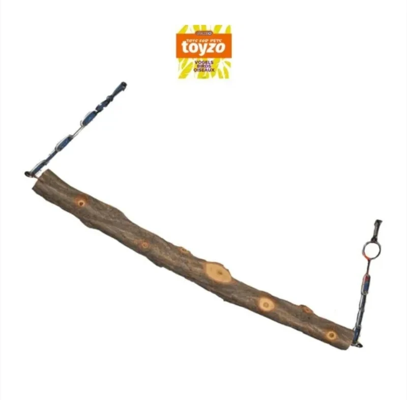 Percha de madera + cadena 40cm BSP3515