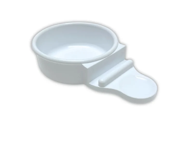 Bandeja de puerta delantera blanca