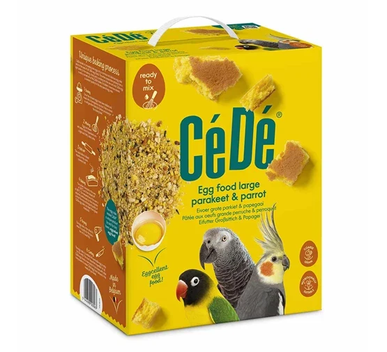 Alimento para huevos CéDé para periquitos grandes (también agapornis) y loros 5 kg