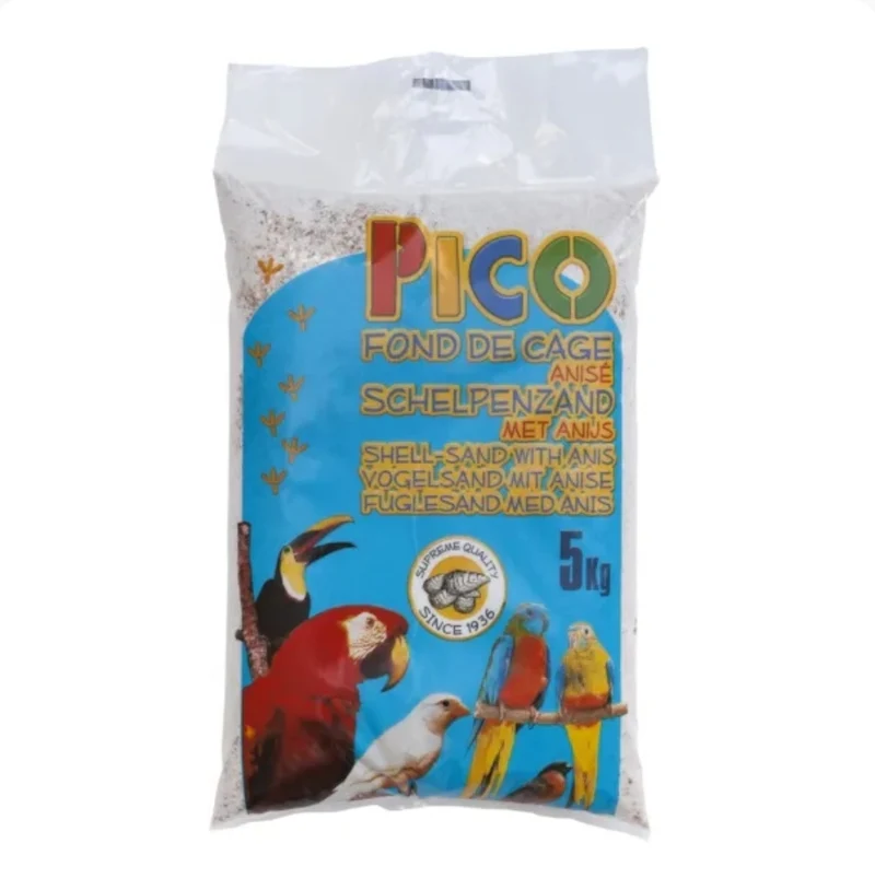 Arena de concha blanca 5 kg Pico