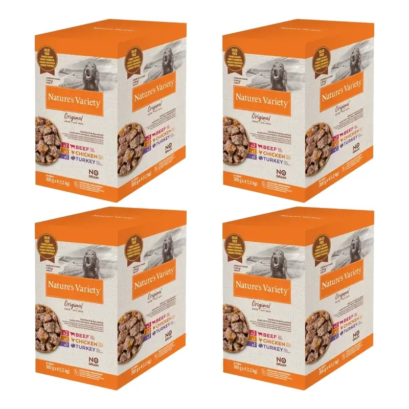Nature's Variety Original Pâté (Medium/Maxi), 300 g, pack of 4