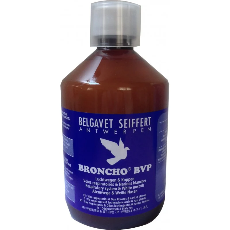 Broncho BVP 500 ml Belgavet (Todo en uno, vías respiratorias)