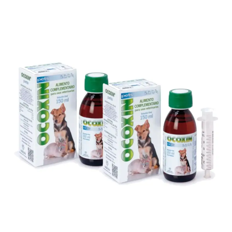 Ocoxin Pets Oral Solution – Oncological Supplementary Feed, Pack of 2 x 150 ml