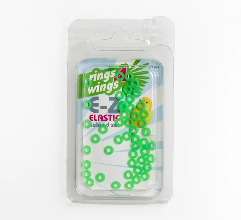 Kit Recarga Anillos Elásticos EZ Verde (50uds) Ø 3.5 mm