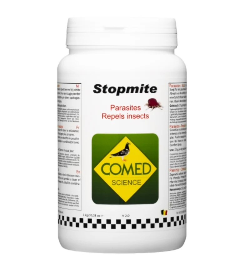 Stopmite, contra el ácaro rojo. Para Pájaros y Palomas 1kg - Comed
