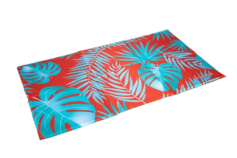 Freedog Cool Bed Coral Palm Recycled, 50x40 cm