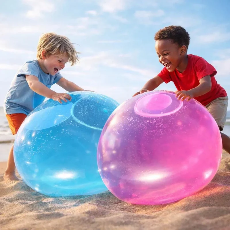 Large Inflatable Self-Sealing Outdoor Toy Ball