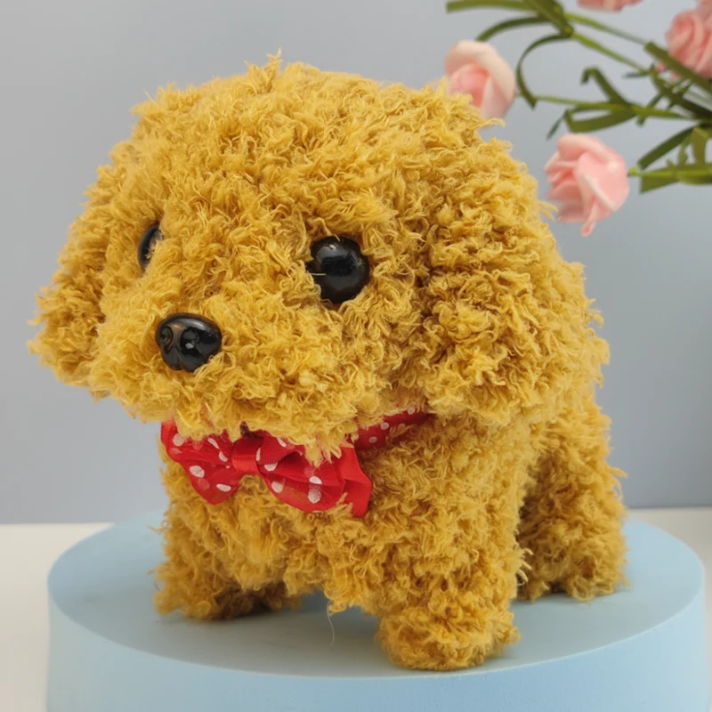 Realistic Puppy Toy with Interactive Sound and Movement