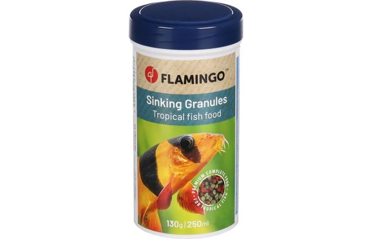 Alimento para Peces Tropicales 130g/250ml - Flamenco