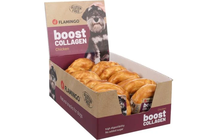 Anillo Snack Boost Con Colágeno De Pollo 75 Gramos // 10cm - Flamenco