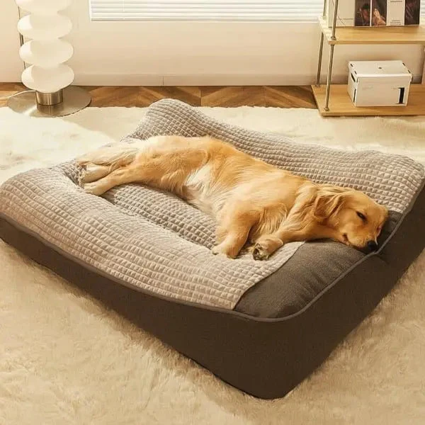Large Dog Bed with Raised Sides