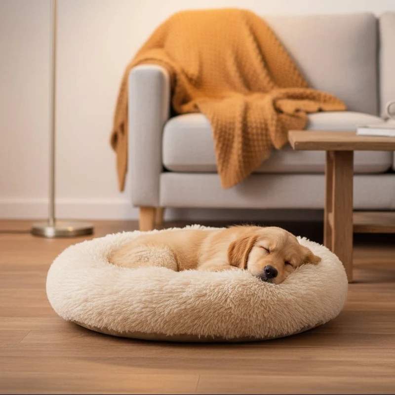 Calming Dog Bed for Relaxing Sleep
