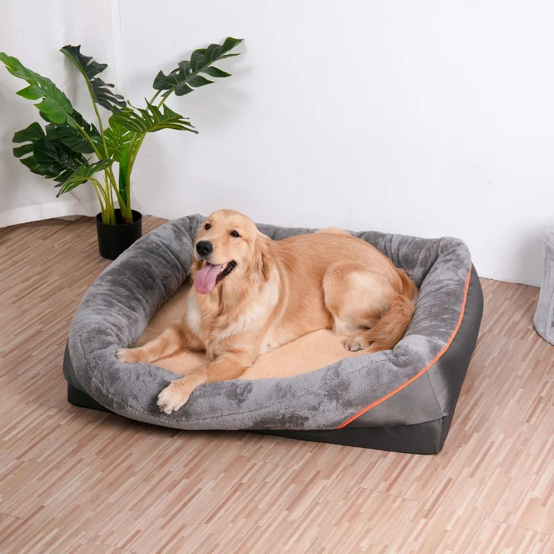 Comfort-Supporting Dog Bed