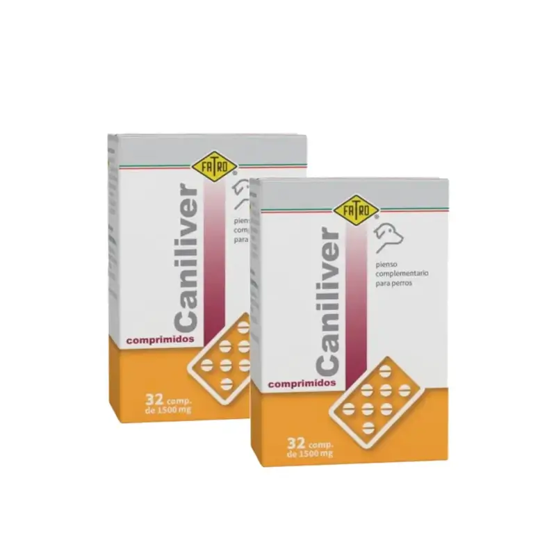 Fatro Caniliver, 32 tablets, pack of 2