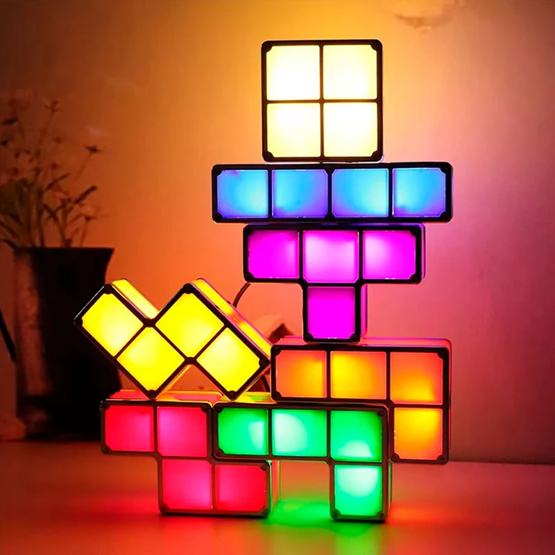Luz Apilable Diseño Tetrix por Inducción