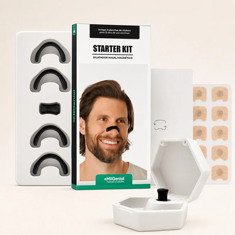 Kit Magnetico de Respiración y Dilatador Nasal Milgenial
