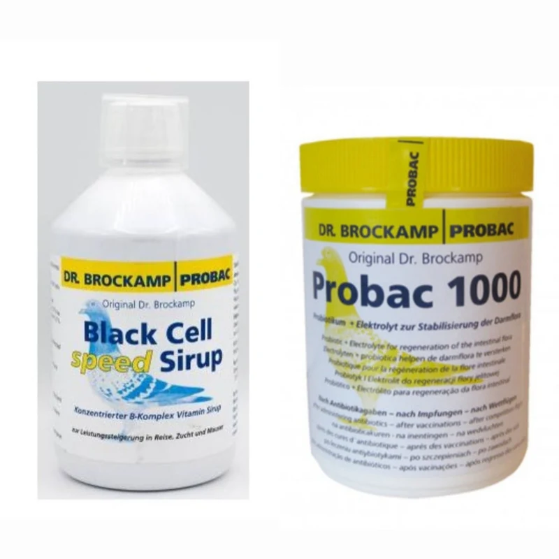 Jarabe de Células Negras 500ml + Probac 1000 (Dr Brockamp)