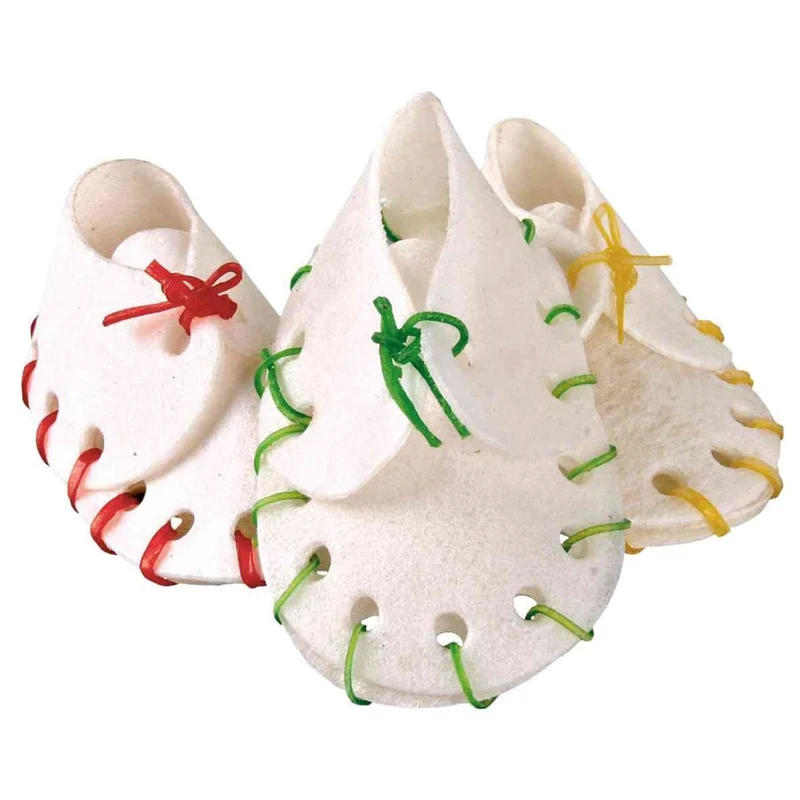 Zapatos para Masticar Piel de Búfalo Coloreada - 7cm - 1 Piezas