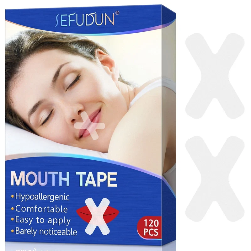 Cinta Bucal para Respiración Nasal 120 unidades