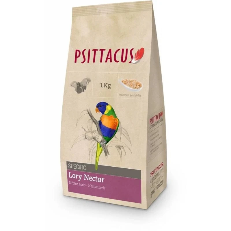 Néctar de Psittacus Lory 1 kg (envasado por el cliente)