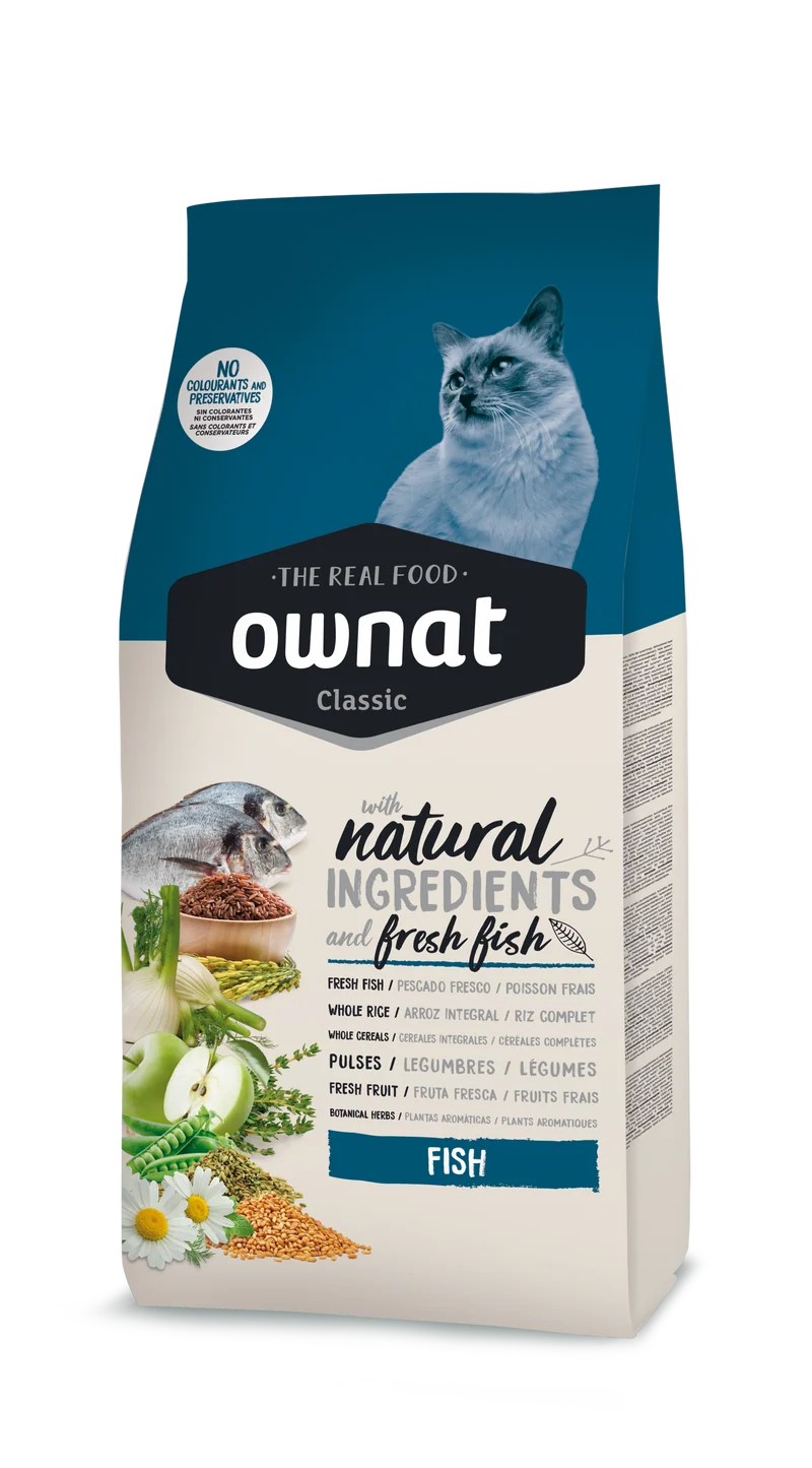Ownat Classic Fish para gatos