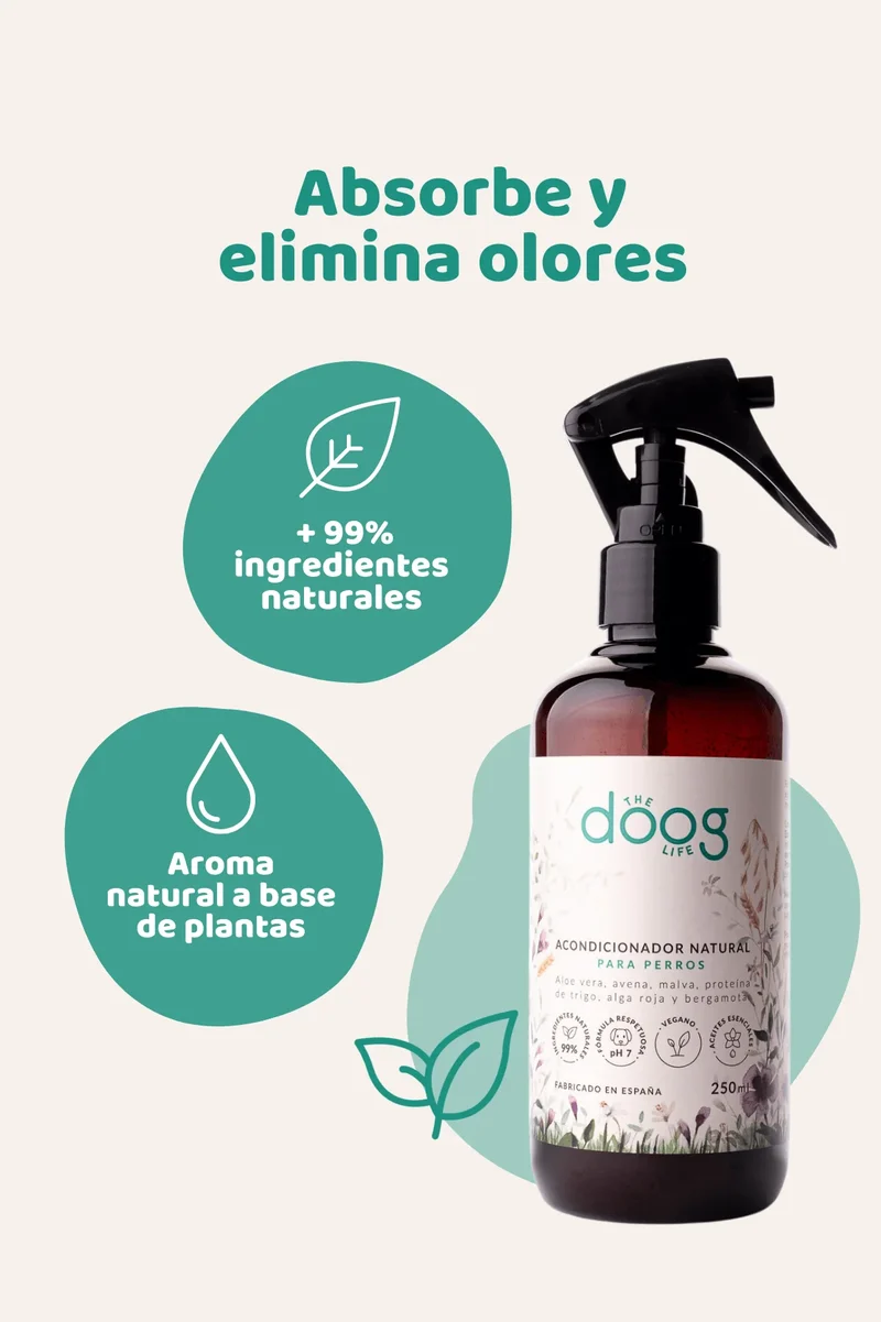 Bruma 3 en 1 Doog Life | Pelaje limpio entre baños | Lavanda, Ylang Ylang