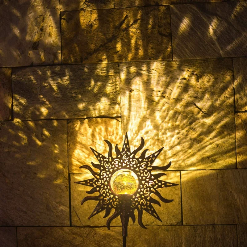 Luz Solar Sun Glass para Jardin