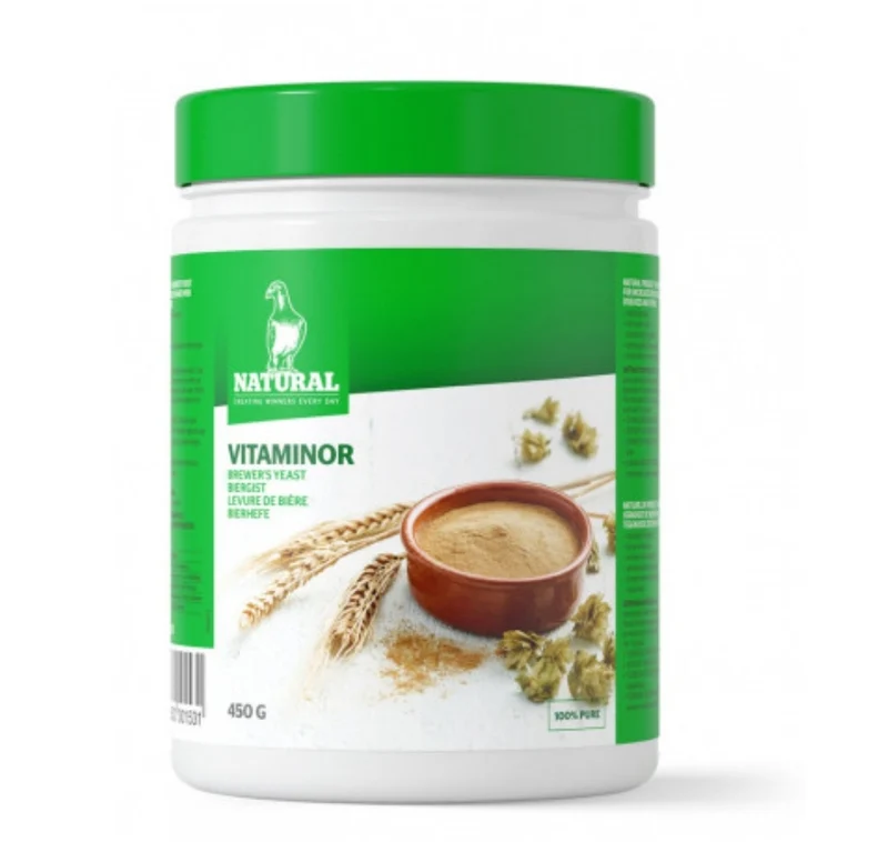 Vitaminor Levadura de Cerveza 450gr - Natural (vitaminas, aminoácidos y levadura)