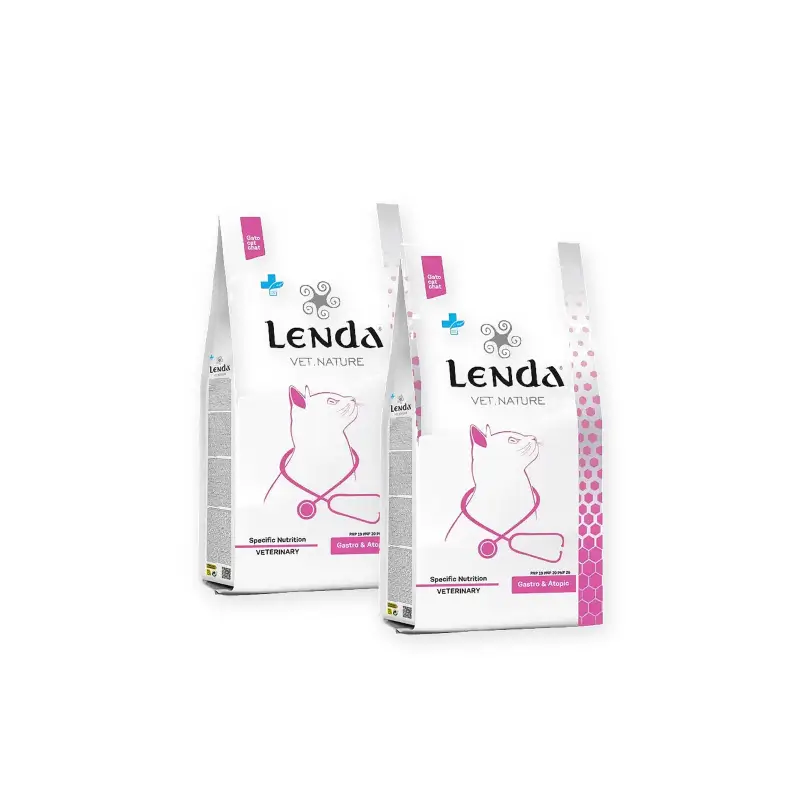 Lenda Vetnature Cat Gastro & Atopic, 2 x 2 kg pack