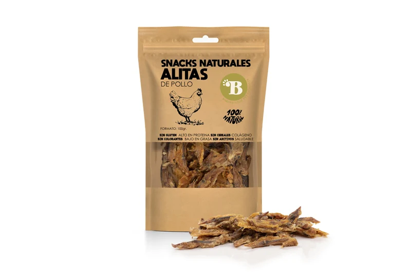 Bimordiscos Alitas De Pollo Para Perros Y Gatos · 100g. 100g