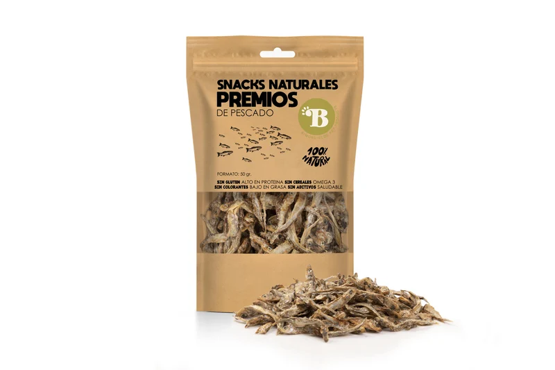 Bimordiscos Pescados Deshidratados Para Perros Y Gatos · 50g