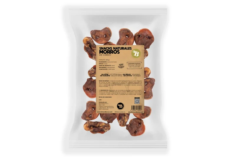 Bimordiscos Morros De Cerdo Para Perros · 500g. 500g