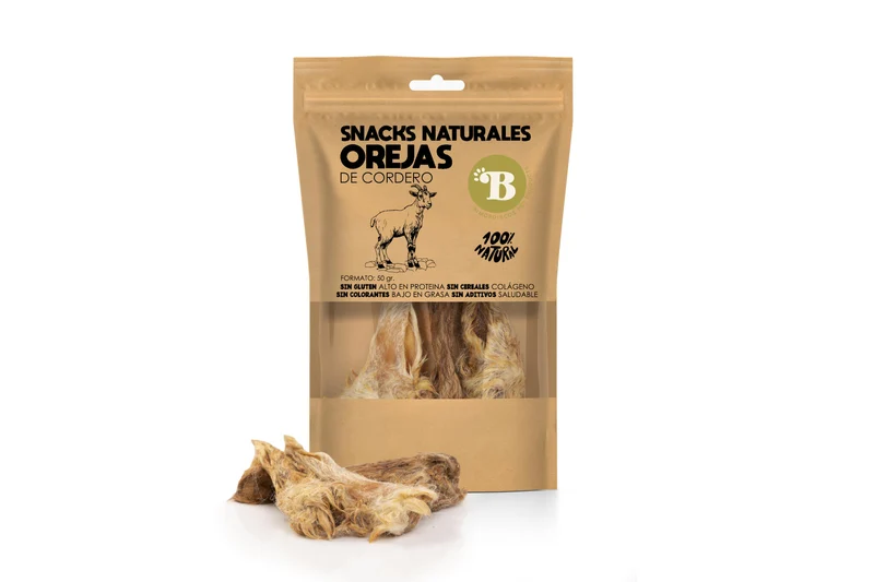 Bimordiscos Orejas De Cordero Para Perros Y Gatos · 50g. 50g
