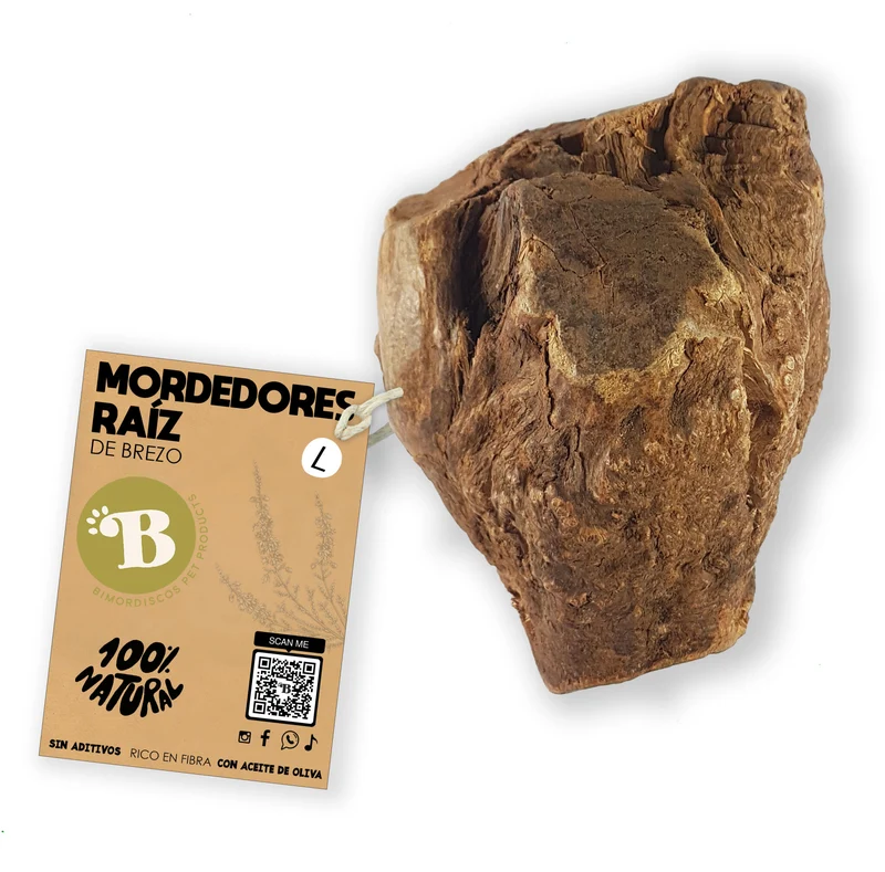 Bimordiscos Raíz De Brezo Para Perros Pack. 2 X L
