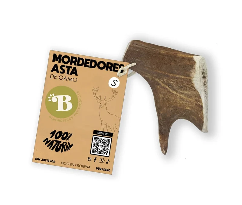 Bimordiscos Asta De Gamo Para Perros. L