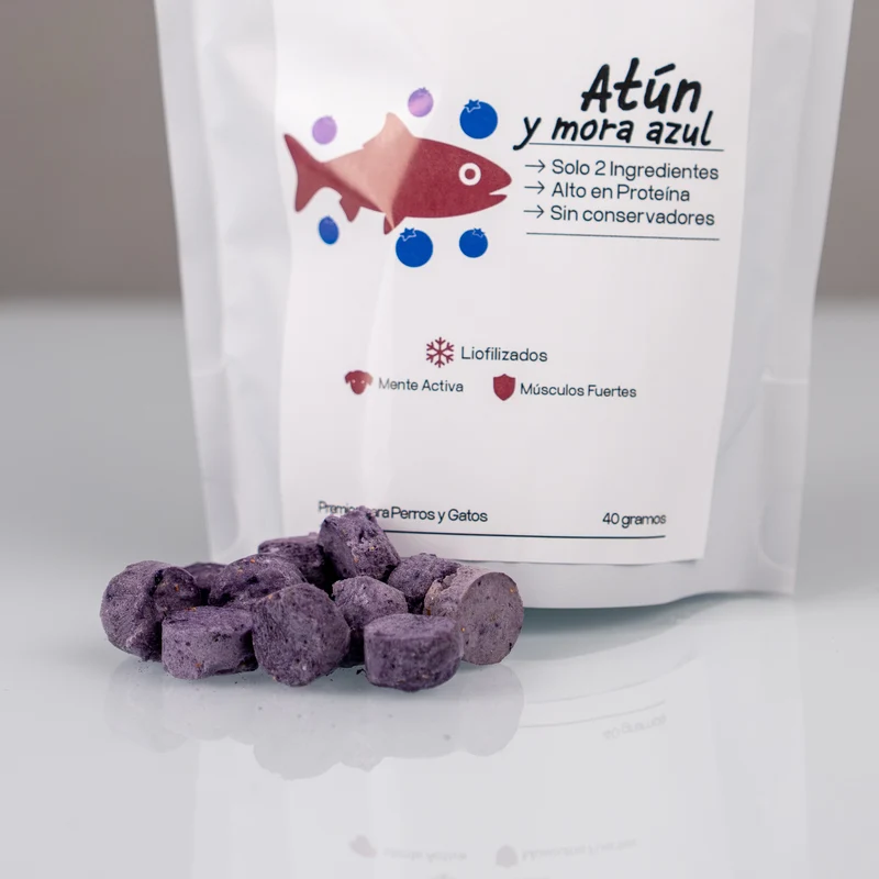 Atún + Mora Azul Liofilizados — Mente Activa y Músculo Fuerte | Método Nardos™