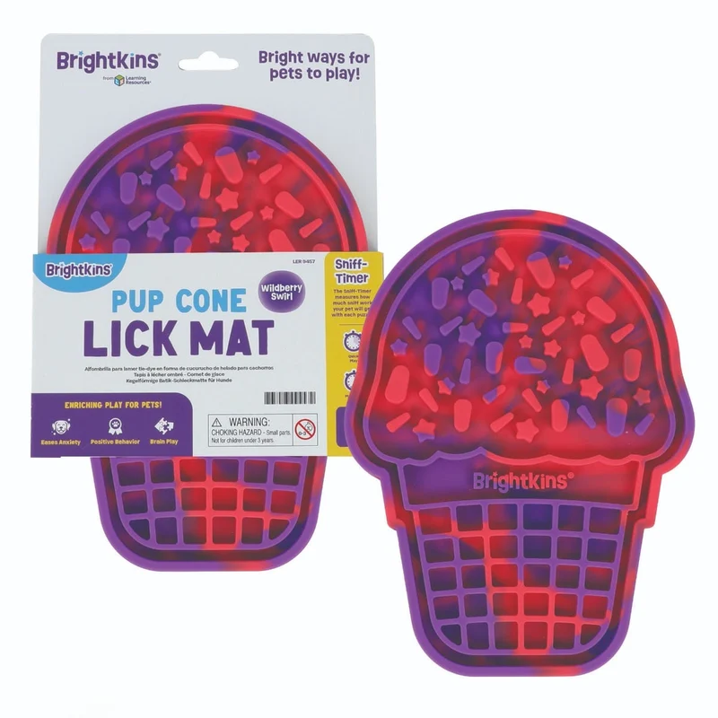 Tapete Lamedor para Perros y Gatos Cono de Helado | Brightkins