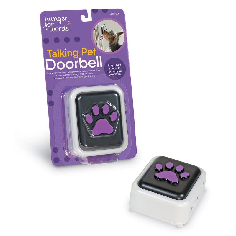 Timbre Parlante para Mascotas: Comunicación Canina para Salir al Exterior de Hunger for Words