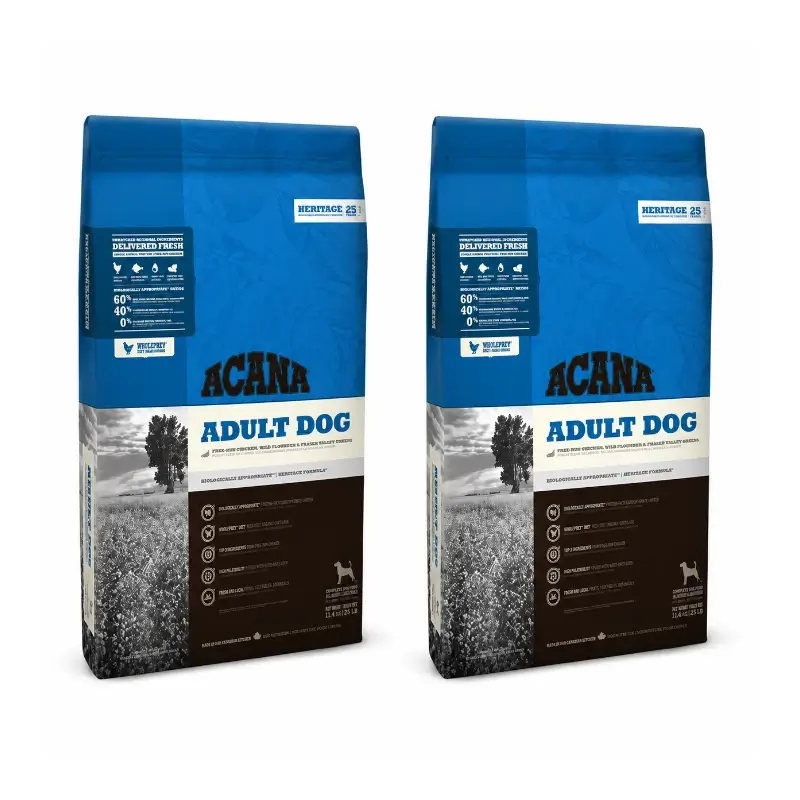 Ração para cães Acana Canine Adult 17Kg 2 unidades